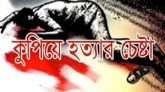 স্ত্রী ও শাশুড়িকে কুপিয়ে যুবকের আত্মহত্যার চেষ্টা